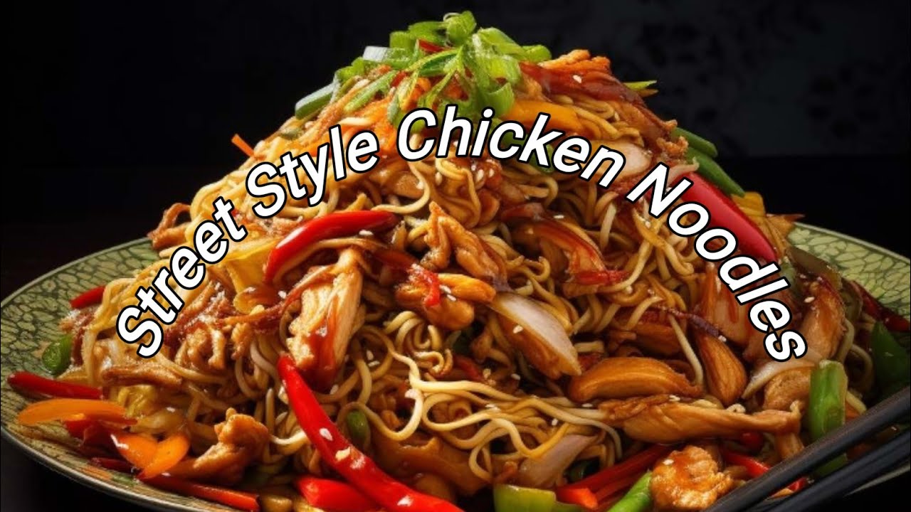 Best Chicken Noodles Desi Style Recipe | Street Style Chicken Chow Mein at Home | Farzana Kitchen