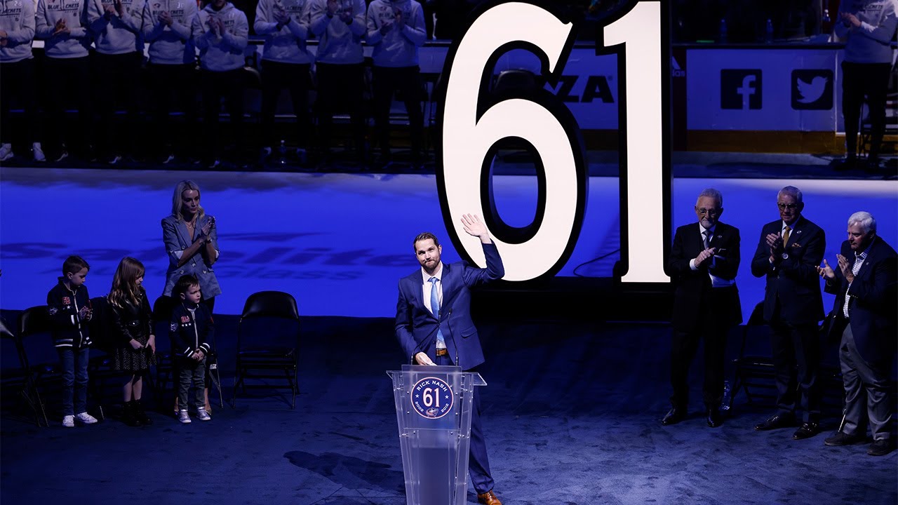 Rick Nash's Full Retirement Ceremony