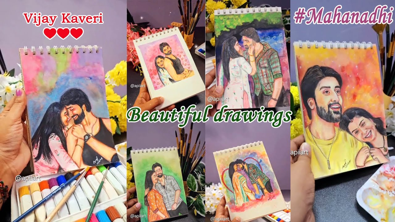 It's here Vijay Kaveri's AMAZING Drawing in Mahanadhi Serial!|#mahanadhi
