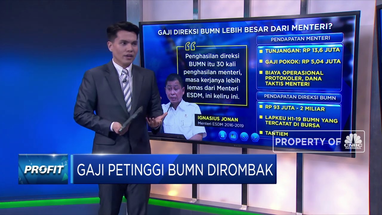 Gaji Petinggi BUMN Dirombak