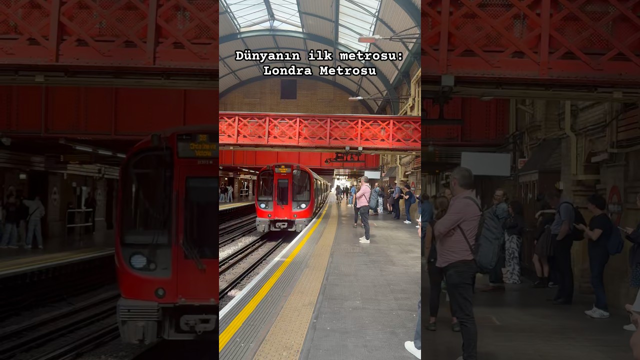 D&uuml;nyanın ilk metrosu: Londra Metrosu!🚉🛤️🚂