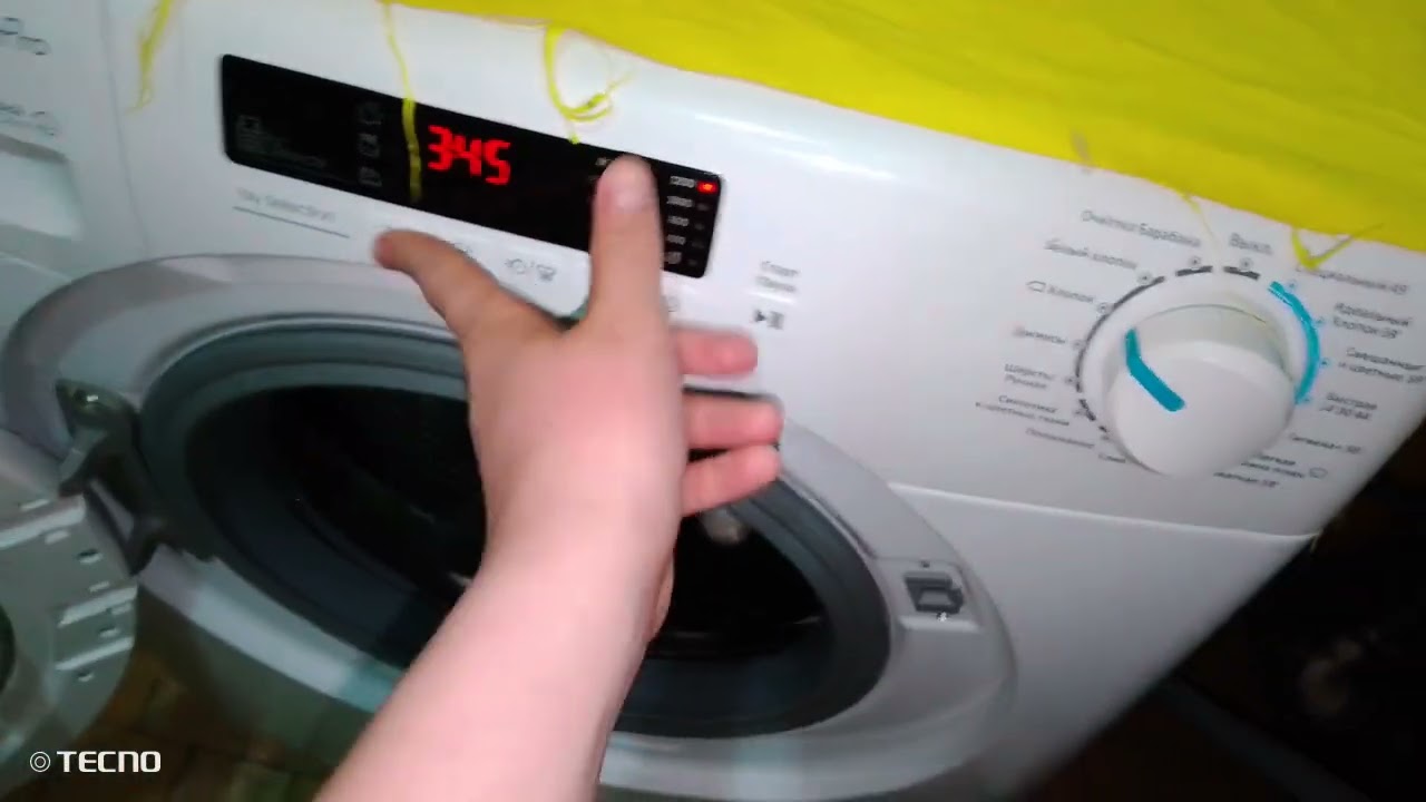 Candy smart pro CSH44283DW/2-07 обзор стиральной машины автомат.