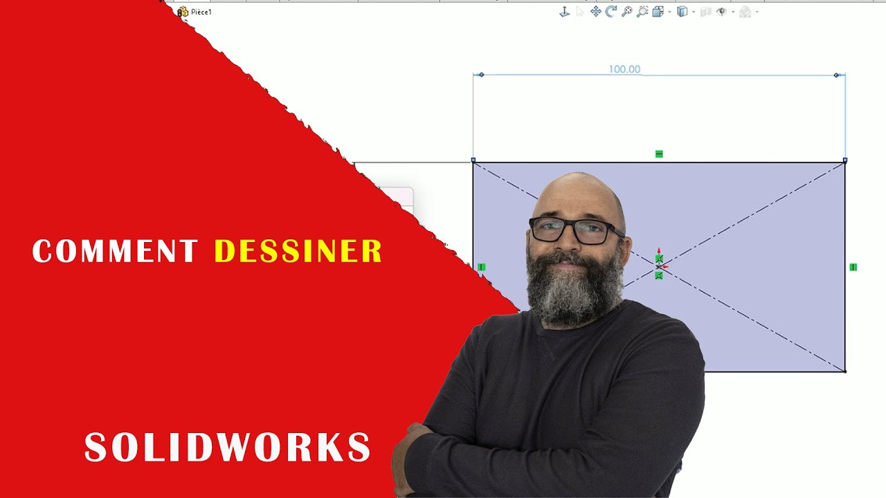 Comment dessiner sur solidworks, les bases pour être efficace.