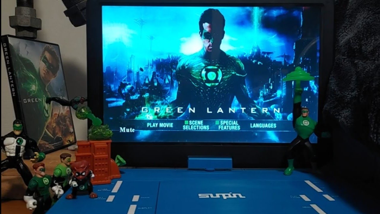 Menu Walkthrough Of Green Lantern DVD From 2011