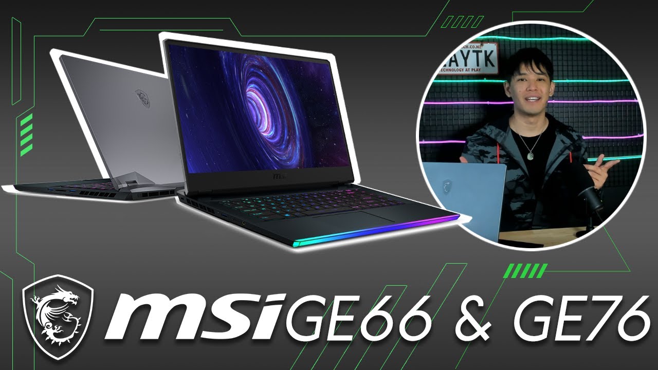 The MSI GE66 & GE76  RTX30 Laptop Review