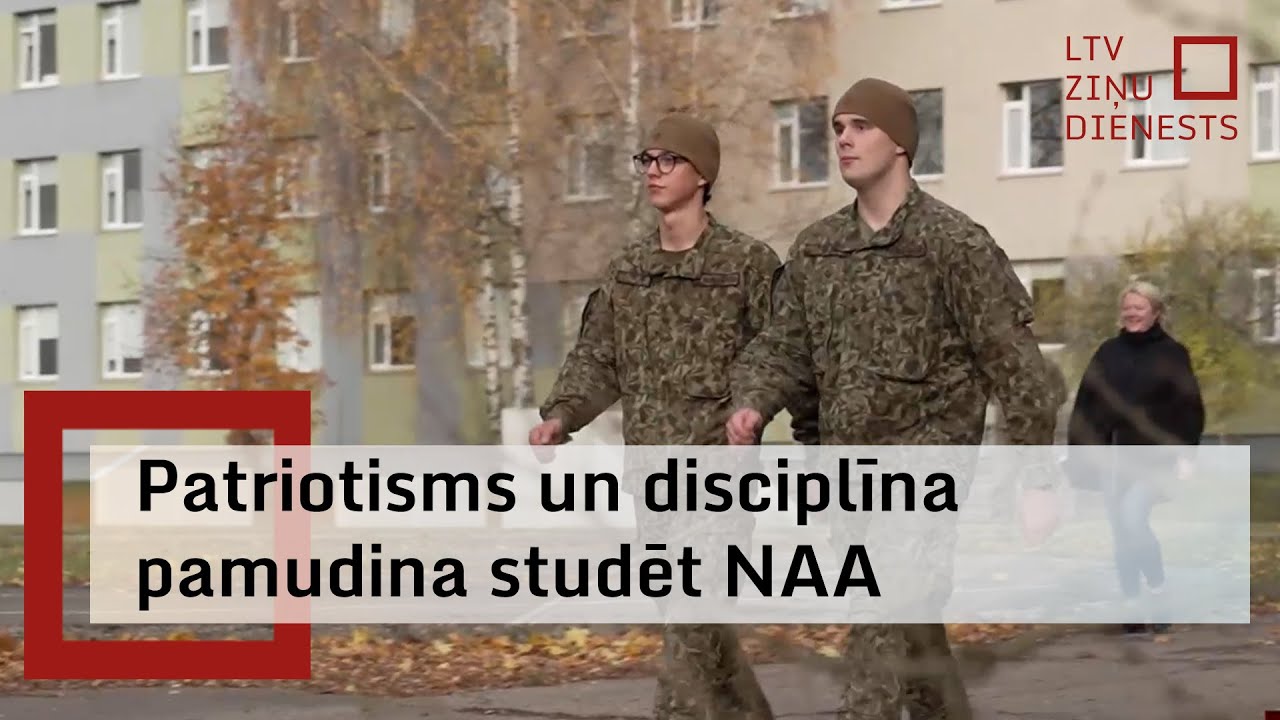 Patriotisms un disciplīna pamudina studēt NAA