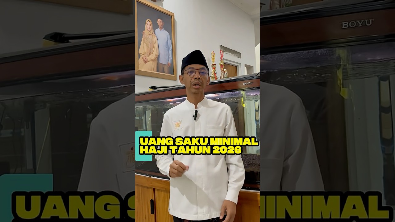 BERAPA UANG SAKU MINIMAL HAJI 2026? #shorts