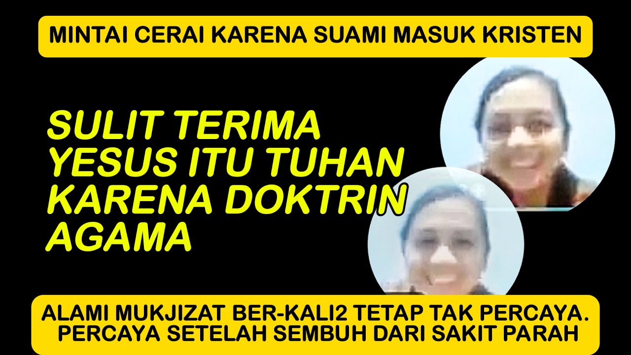 MINTA CERAI KARENA SUAMI MURTAD, EHH MALAH IKUT MURTAD