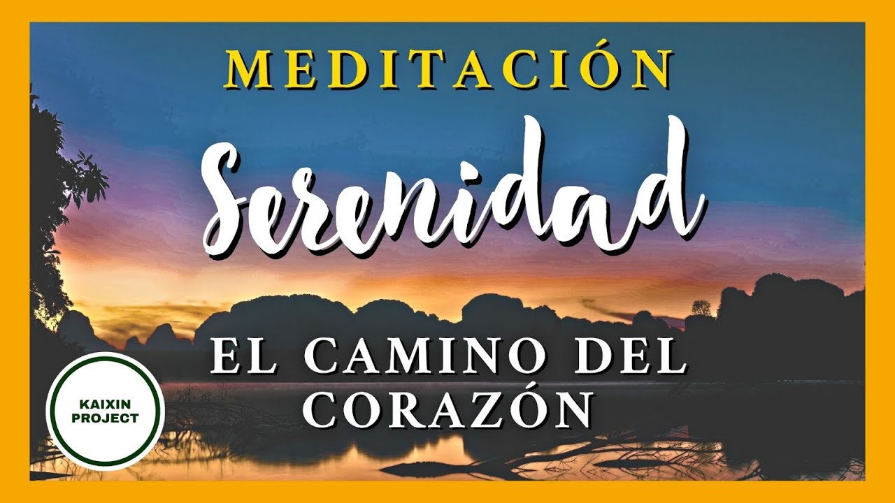 Meditación Guiada Liberando el Estrés.  Serenidad del Corazón. Relajación y Cuidado Interior.