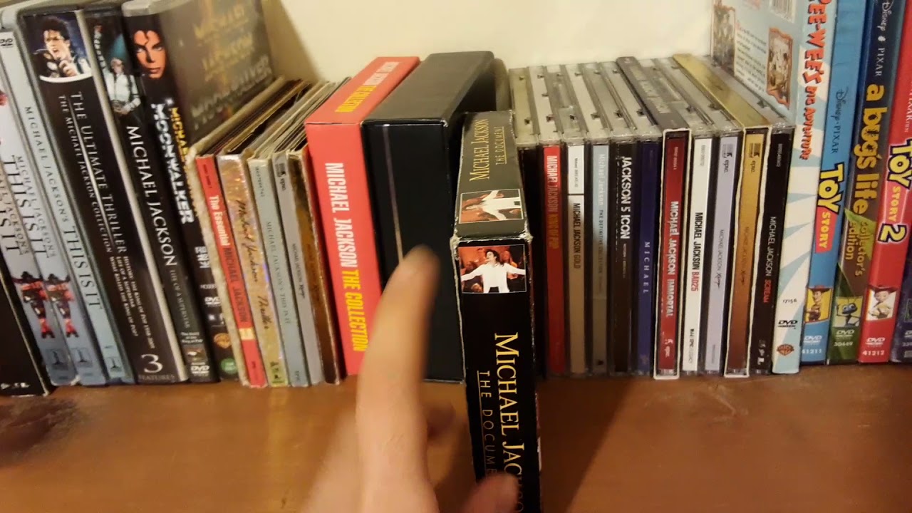 my Michael Jackson cd collection (July 6, 2021)