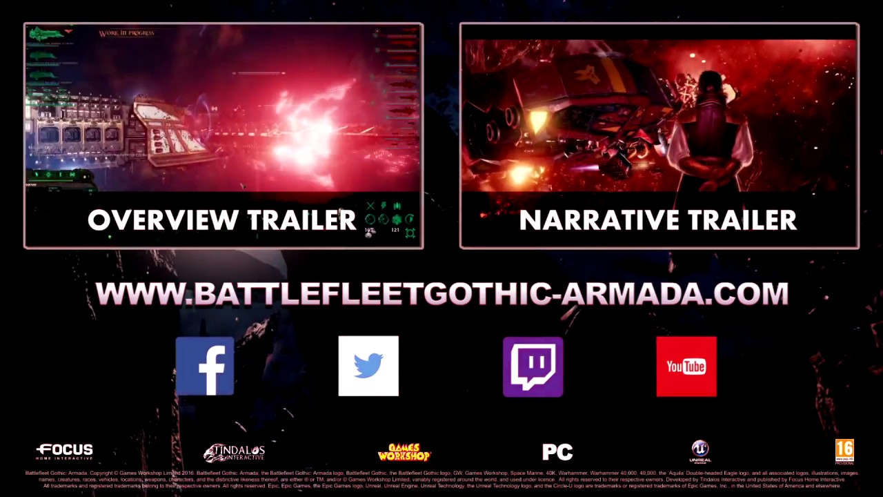 Battlefleet Gothic Armada: Orks Trailer 2/2 {Example For The Lannsirad Project}