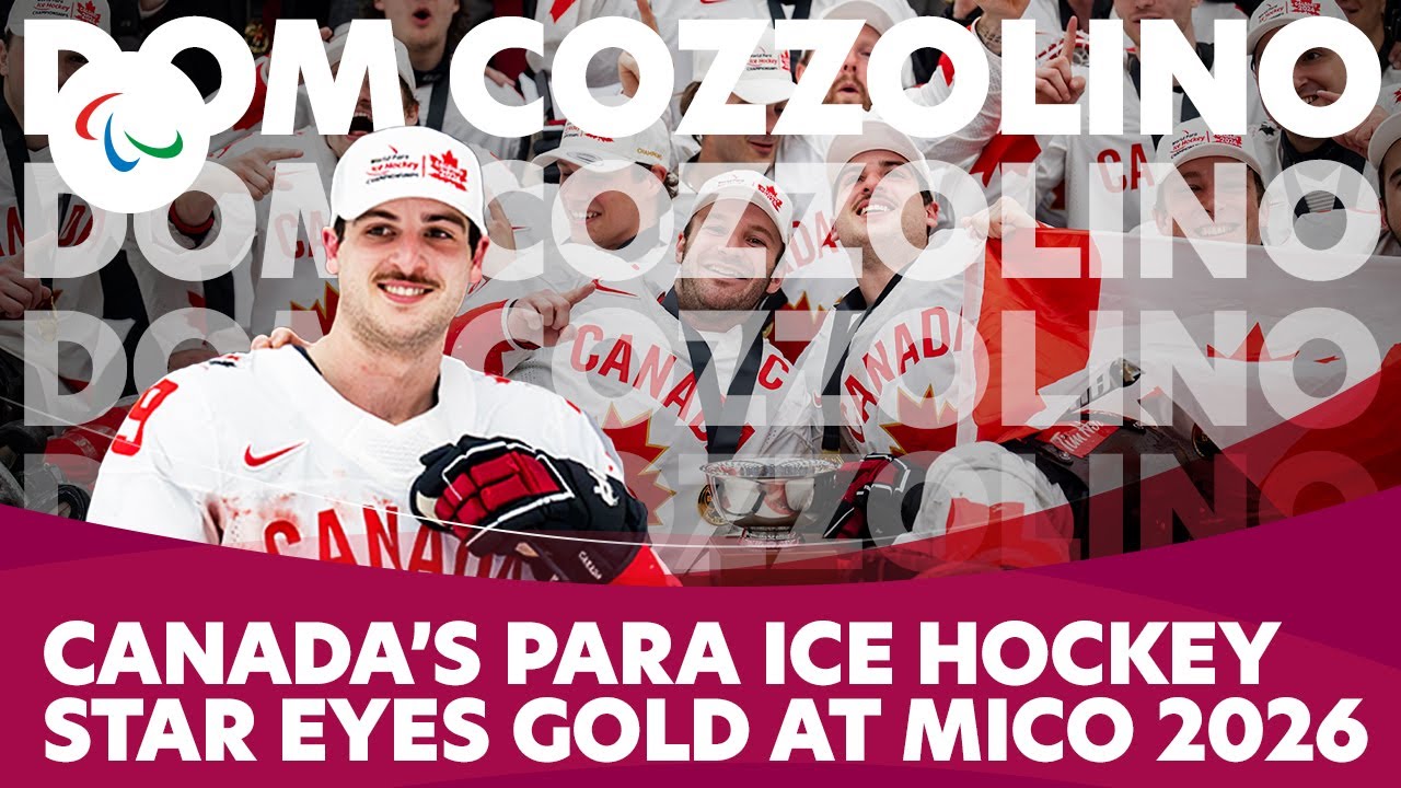 Dominic Cozzolino: Canada’s Para Ice Hockey Star Eyes Gold at Milano Cortina 2026 🥇🇮🇹
