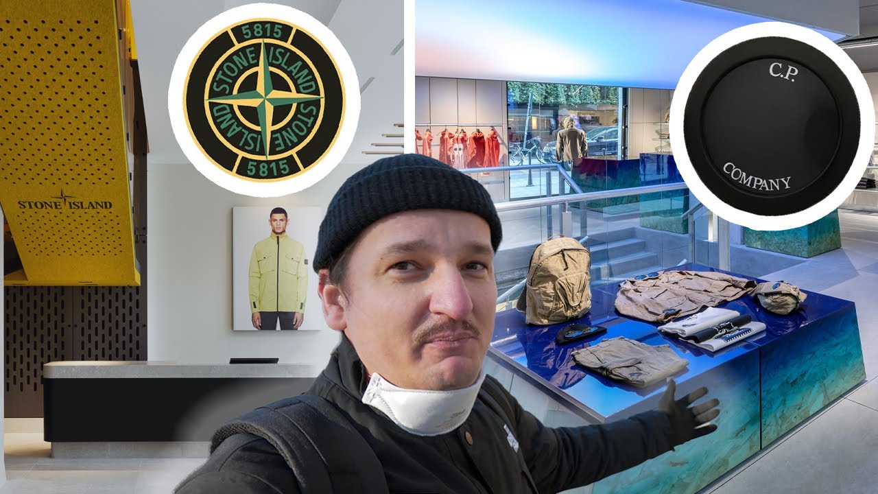 Najlepsze sklepy streetwearowe w Mediolanie! 🏙️ Stone Island & CP Company 🇮🇹