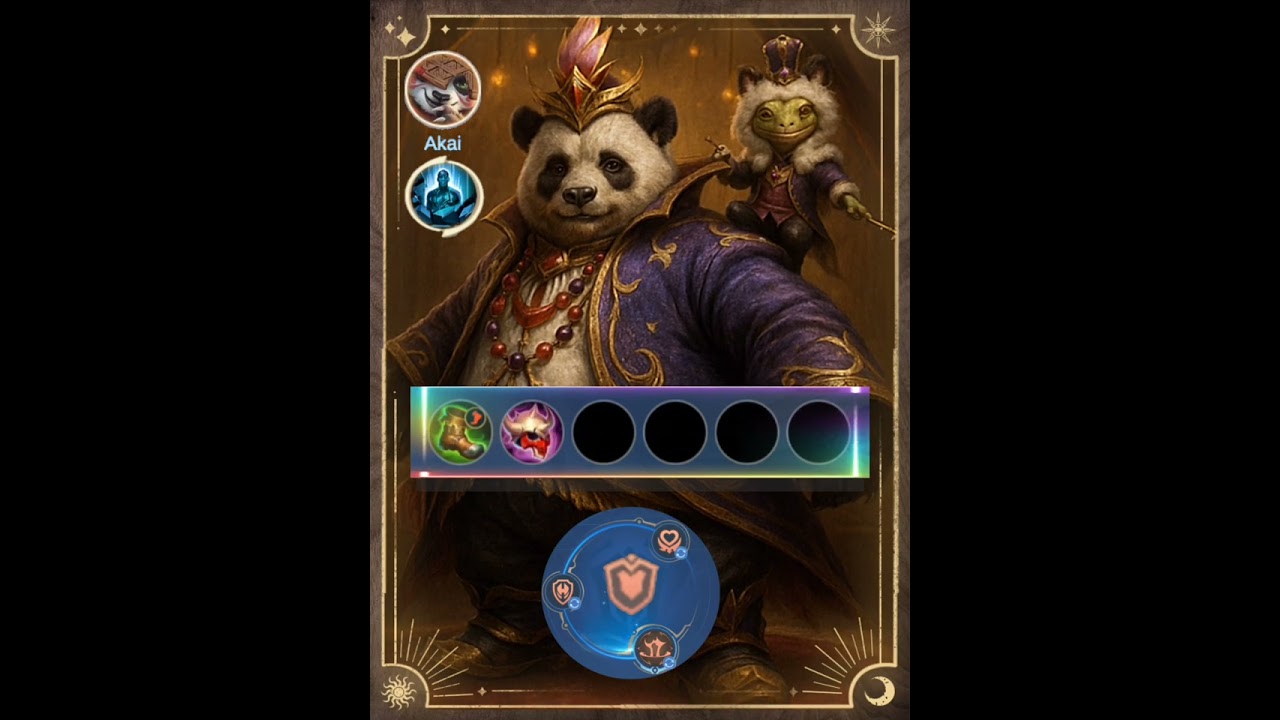 MLBB hero AKAI build 🐼   Try it😺❤️