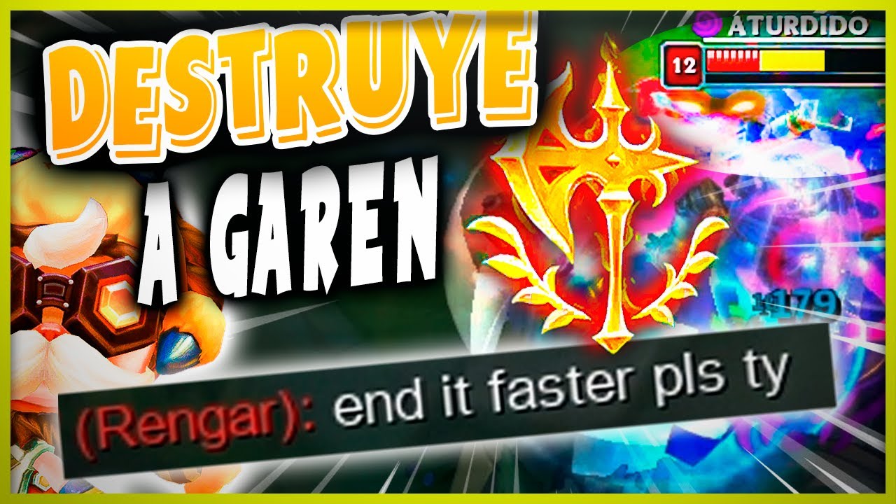 🤪 CONQUEROR DESTRUYE A GAREN 🤪 🔴 OTP Heimer 🔴