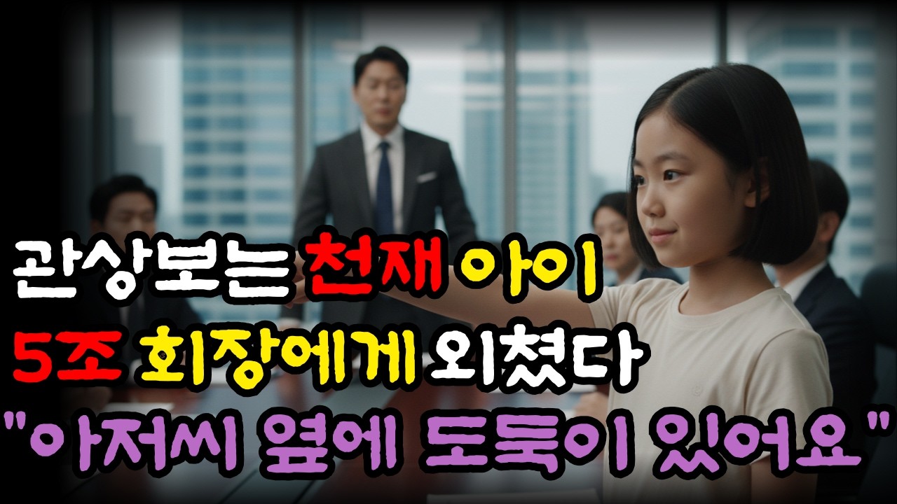 관상보는 10살 천재 소녀가 자산가치 5조 회장에게 소리친 이유 ㅣ노후사연ㅣ감동사연ㅣ사연라디오ㅣ오디오북