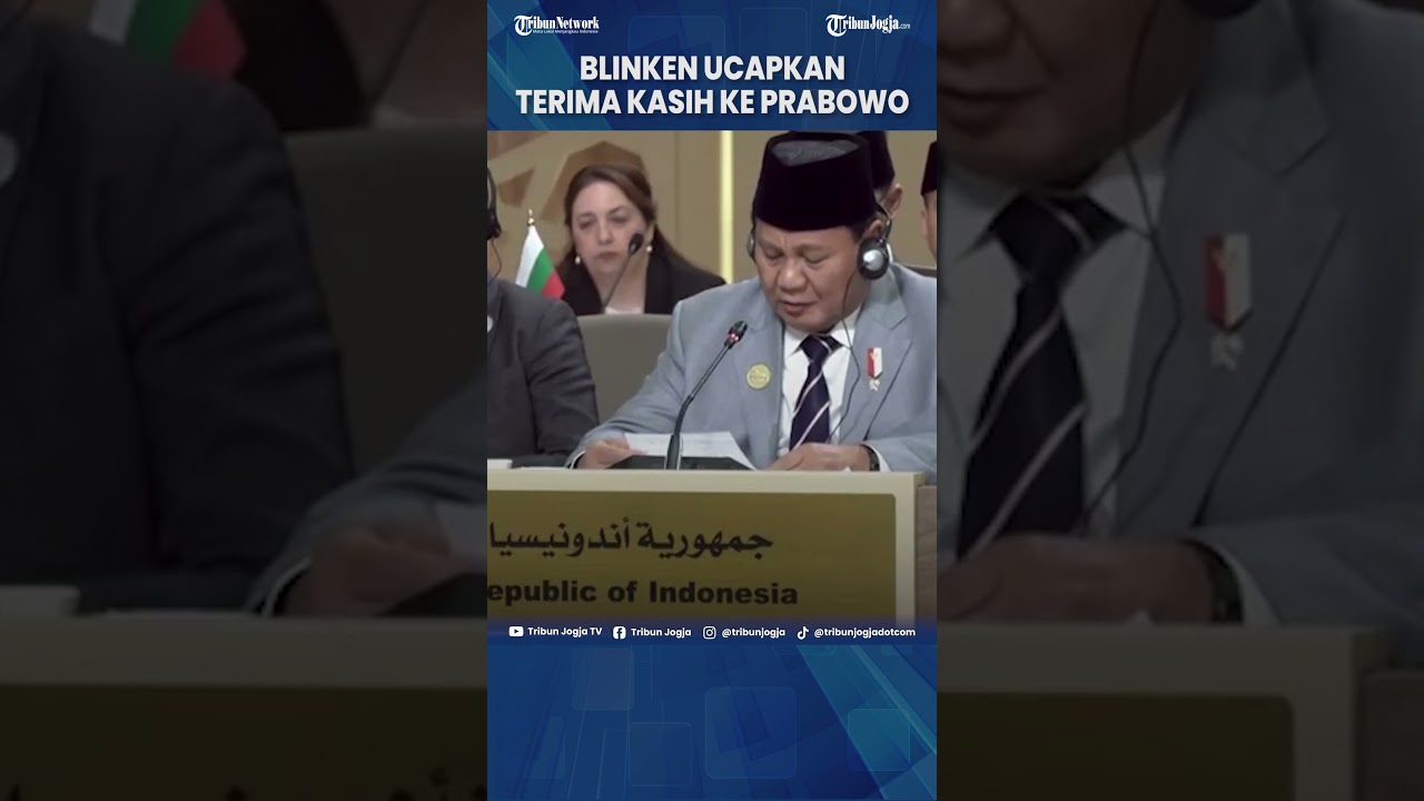 PRABOWO BERBICARA DI KTT LAUT MATI, TEGASKAN KOMITMEN INDONESIA UNTUK GAZA #Shorts