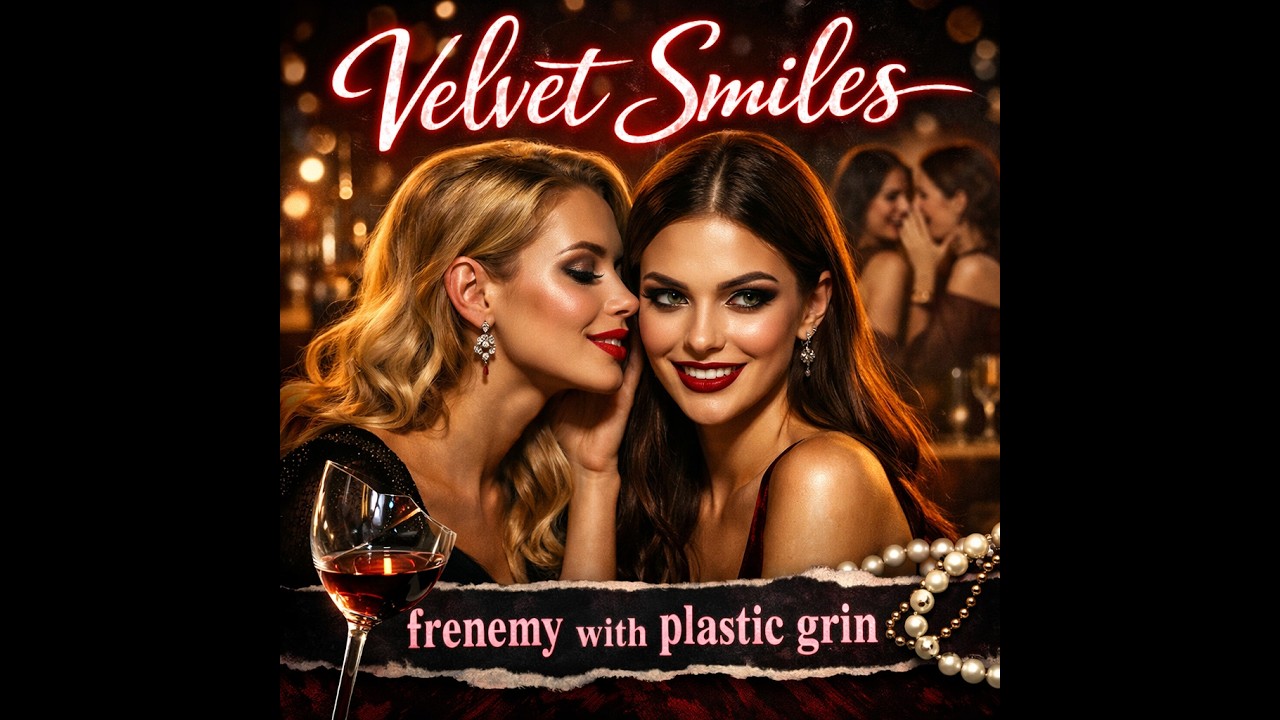 Velvet Smiles #music #song | frenemy with plastic grin #lyrics #friends #friendship