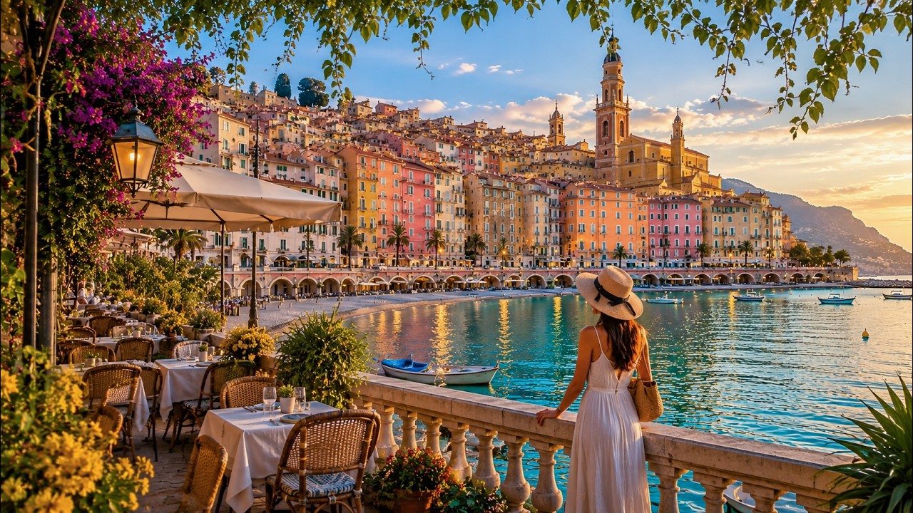 🔥 Menton Is Too Perfect to Be Real &mdash; A French Riviera Luxury Town (4K)