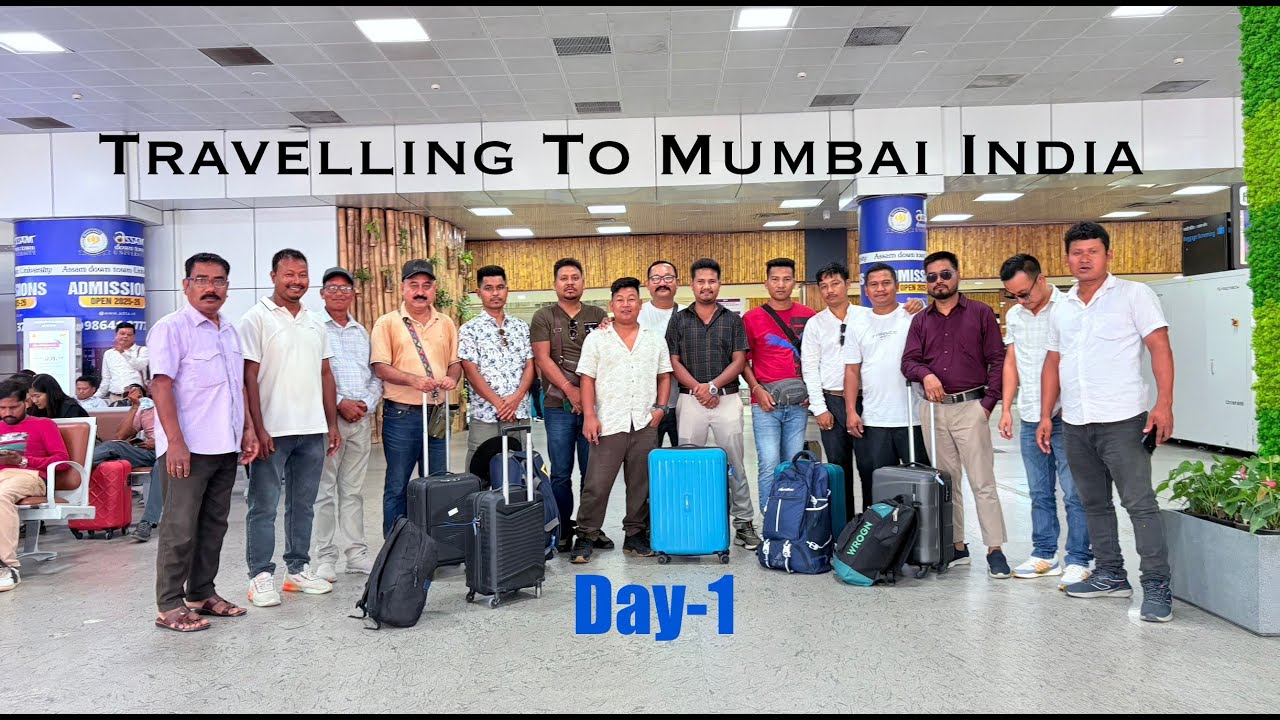 Travelling To Mumbai India //Day-1