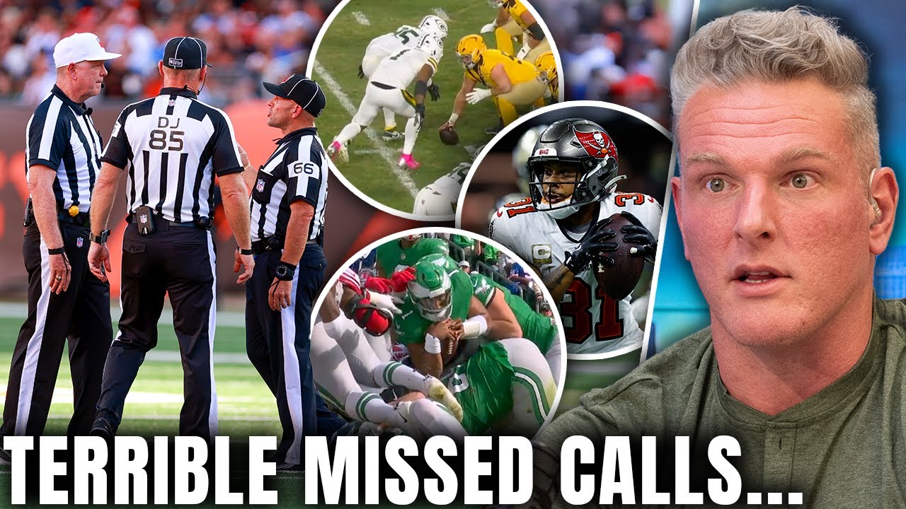 NFL Refs Were TERRIBLE Week 8... We Need Accountability! | Pat McAfee Show