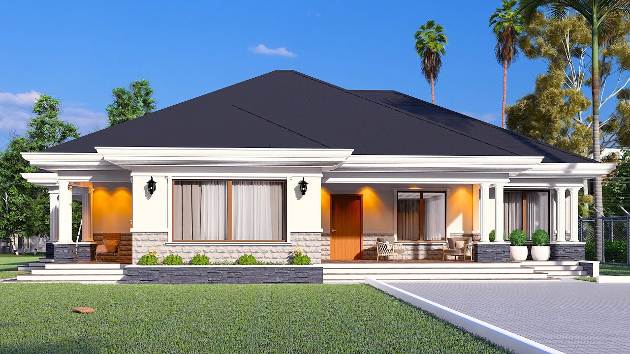 A Beautiful Modern House Design | All Ensuite | 4 Bedroom House Plan