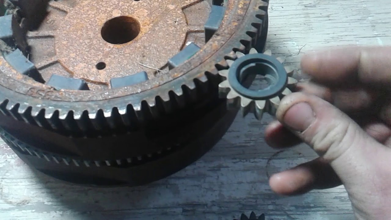 Briggs & Stratton starter/ring gear difference