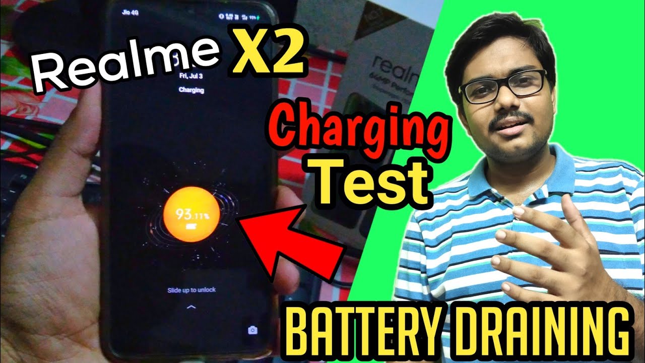 Realme X2 Battery Draining & Charging Test after 11.C.09