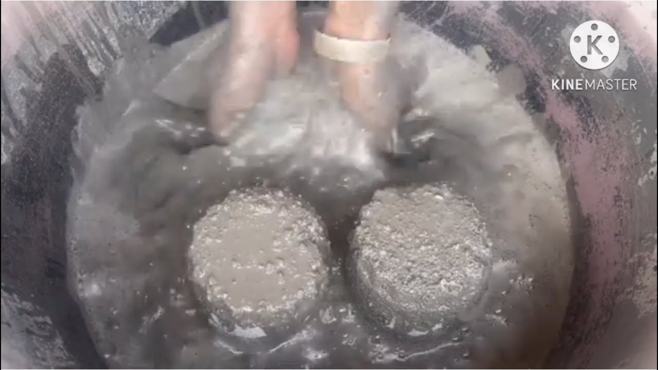 Dusty texture full water crumbling #asmr 