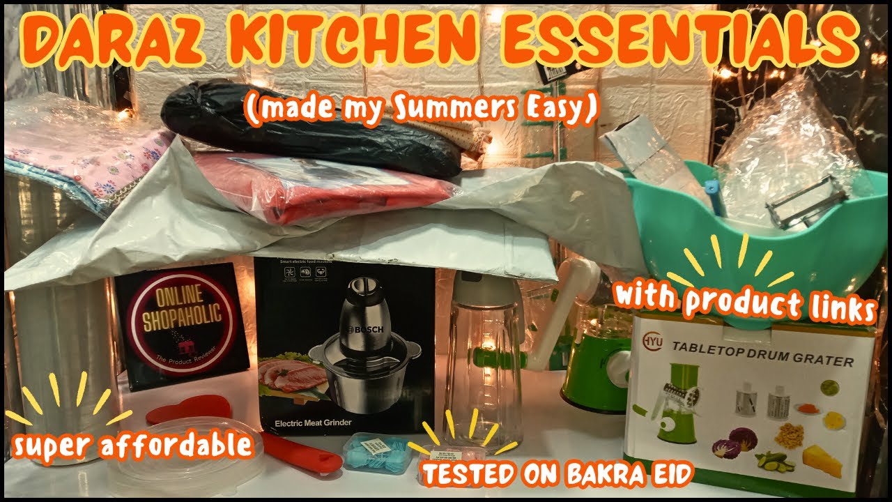 I Tried These Daraz Kitchen Essentials👩‍🍳 | Best Kitchen Hacks Ever😍
