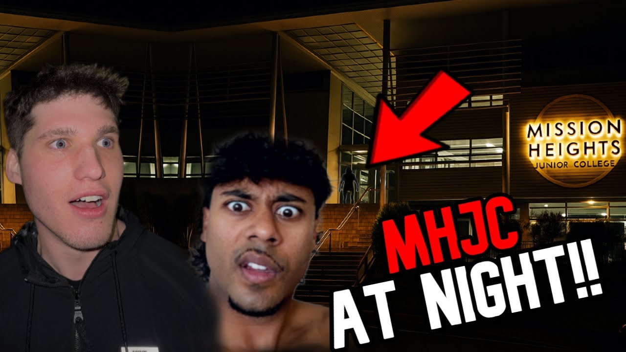 EXPLORING A HAUNTED SCHOOL AT 3:00AM