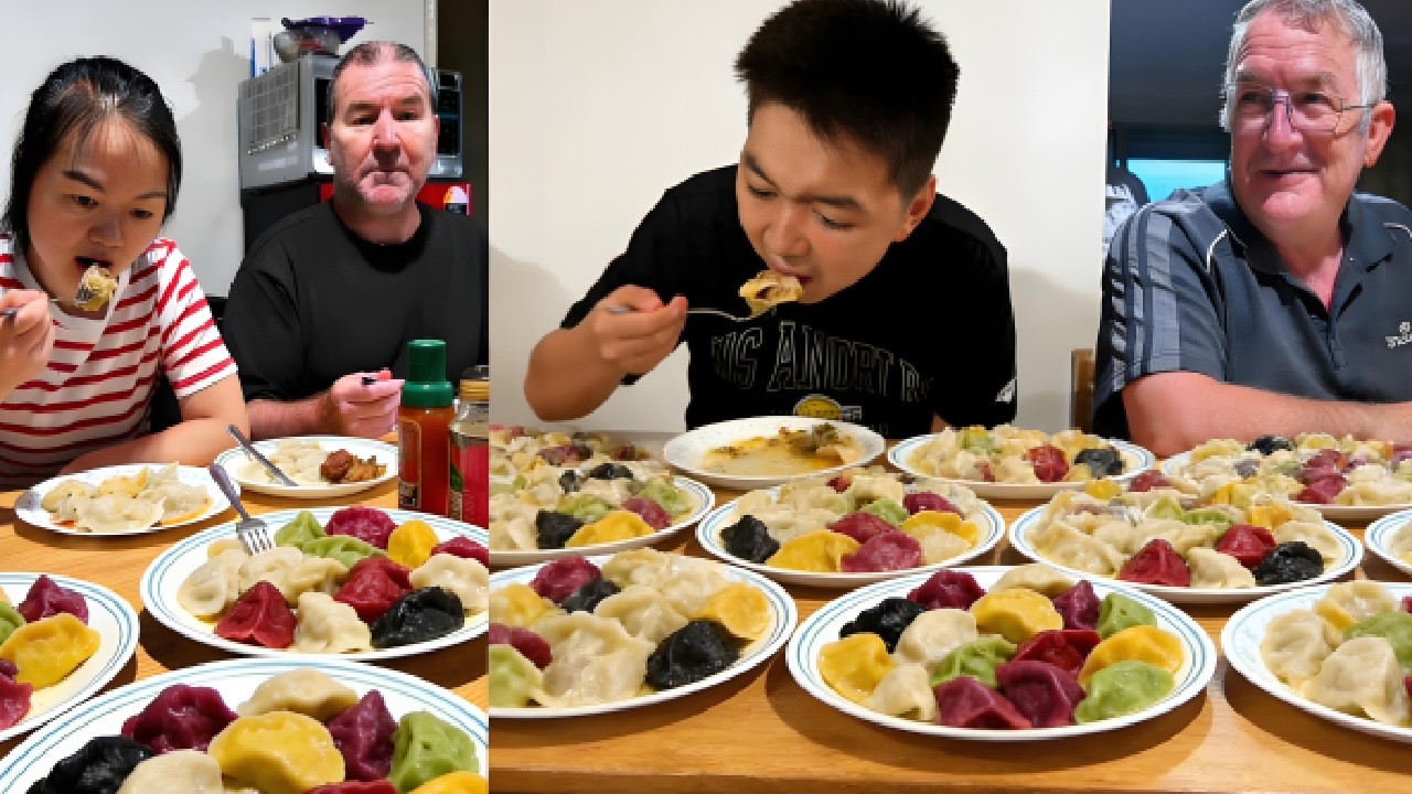 澳洲家庭聚餐包餃子！給農場的公公婆婆帶去嚐嚐，聚在一起太熱鬧了！【璐璐远嫁澳洲】