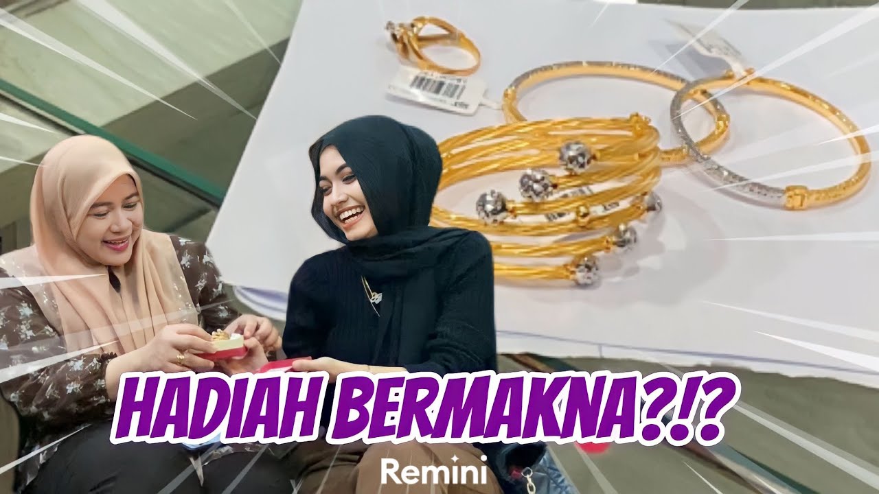 SUPRISE GELANG EMAS RAYA UNTUK MAMA!! MAMA TERHARU?!?!