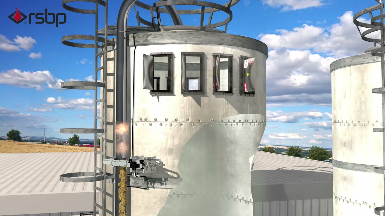 Visualisation of the GATEX gate valve operation