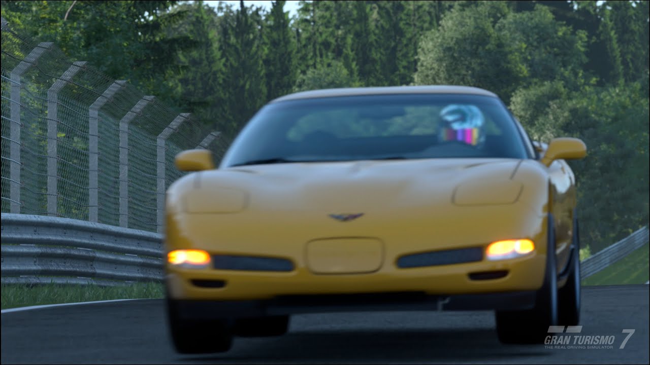Corvette C6 Straight Pipe Manual | Nürburgring Hot Lap - No HUD Immersive SIMAGIC Setup(GT7 PS5 Pro)