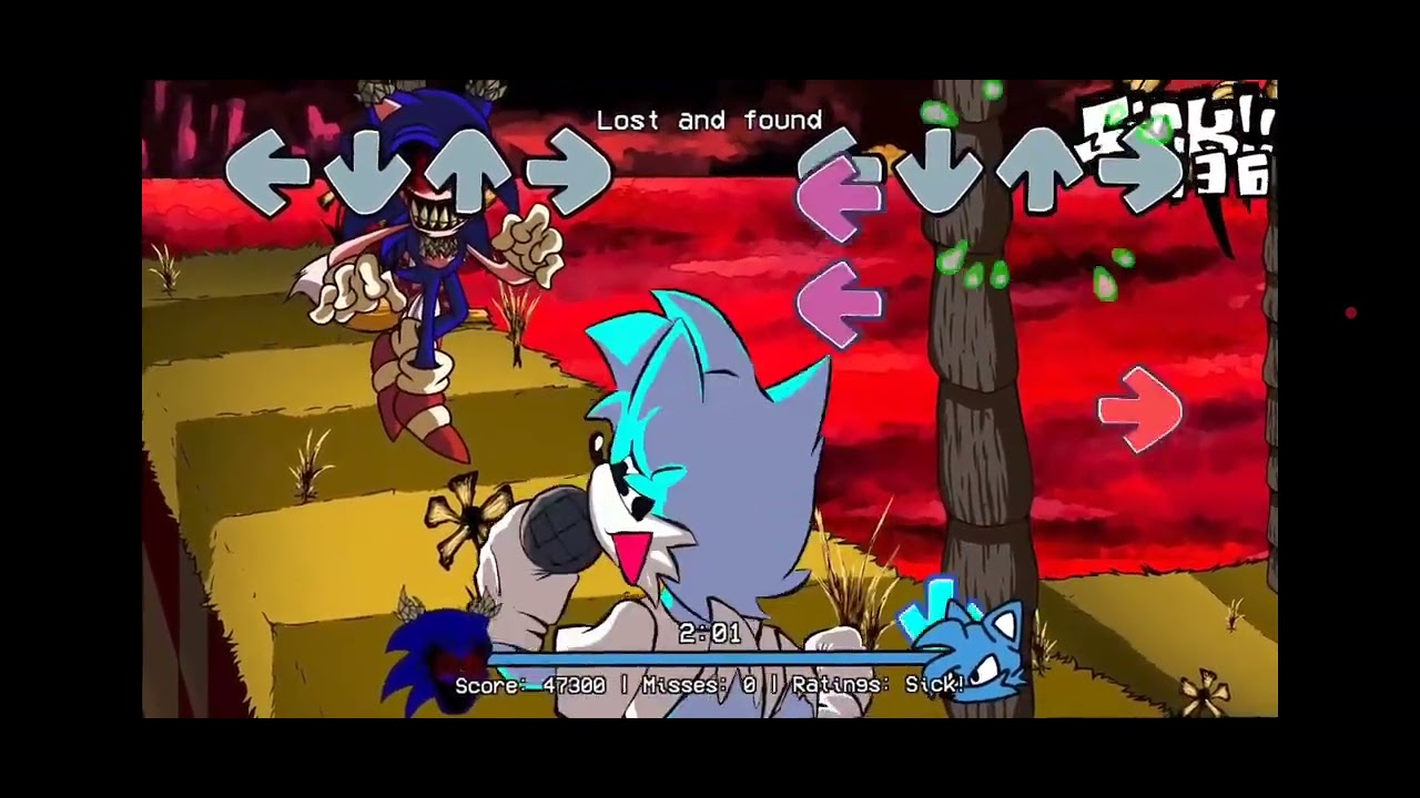 fnf Sega horror legends lost and found (FC)