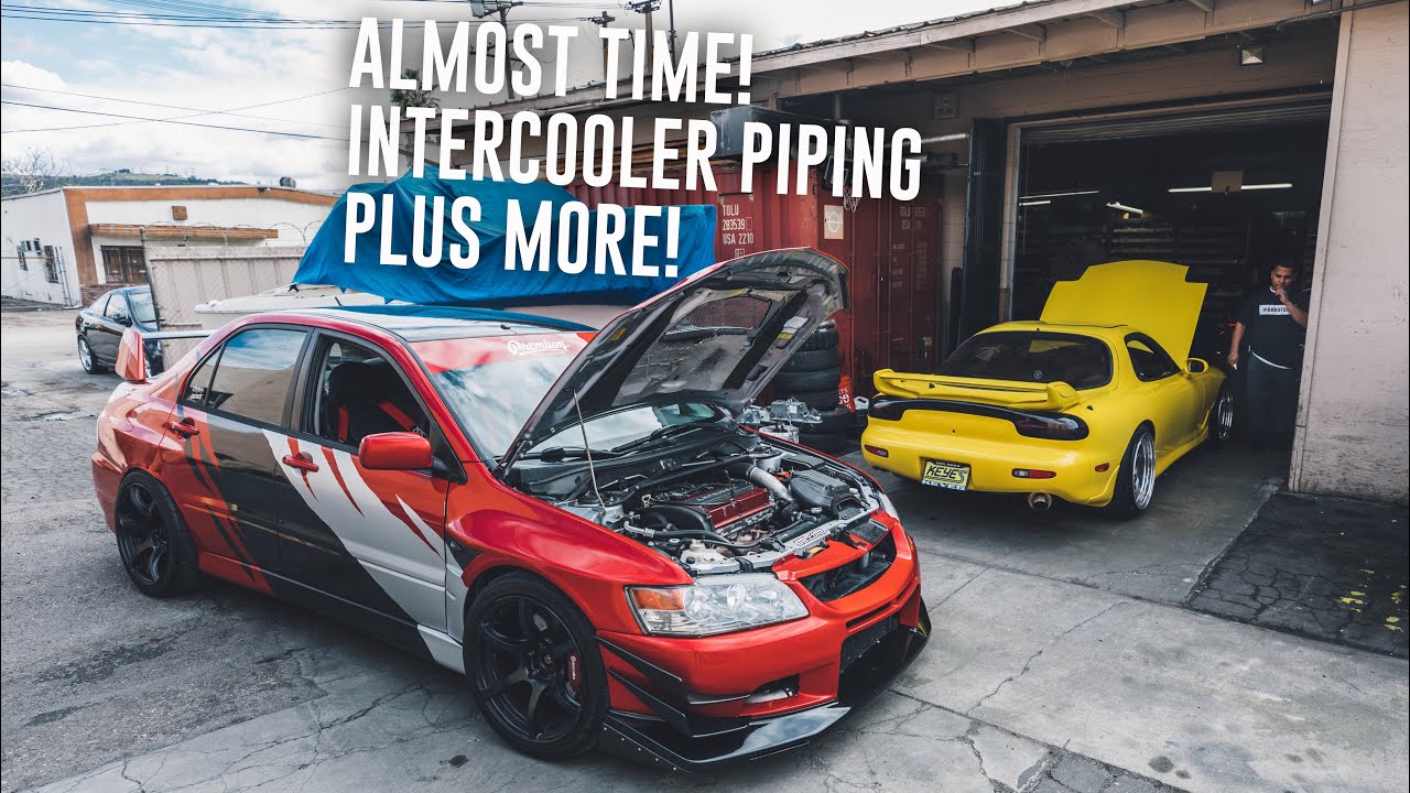 GETTING THE EVO 8 READY FOR THE CUSTOM TURBO BUILD!