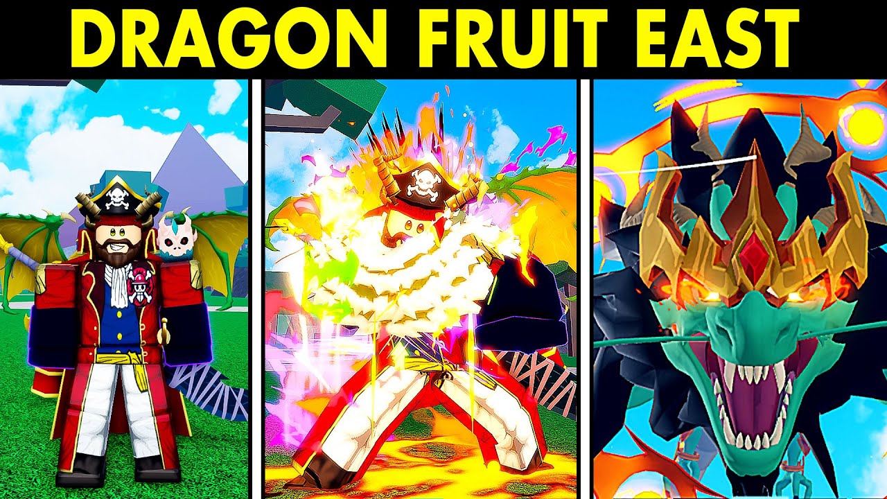 ZJADŁEM DRAGON FRUIT w BLOX FRUITS (DRAGON FRUIT EAST)