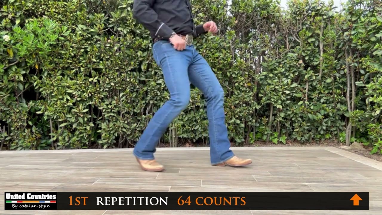 FREESTYLE country line dance - team United Countries 2024