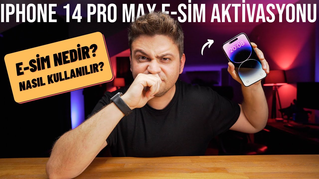 AMERİKADAN IPHONE ALACAKLAR BU VİDEOYA DİKKAT!! / IPHONE 14 PRO MAX E-SİM AKTİVASYONU