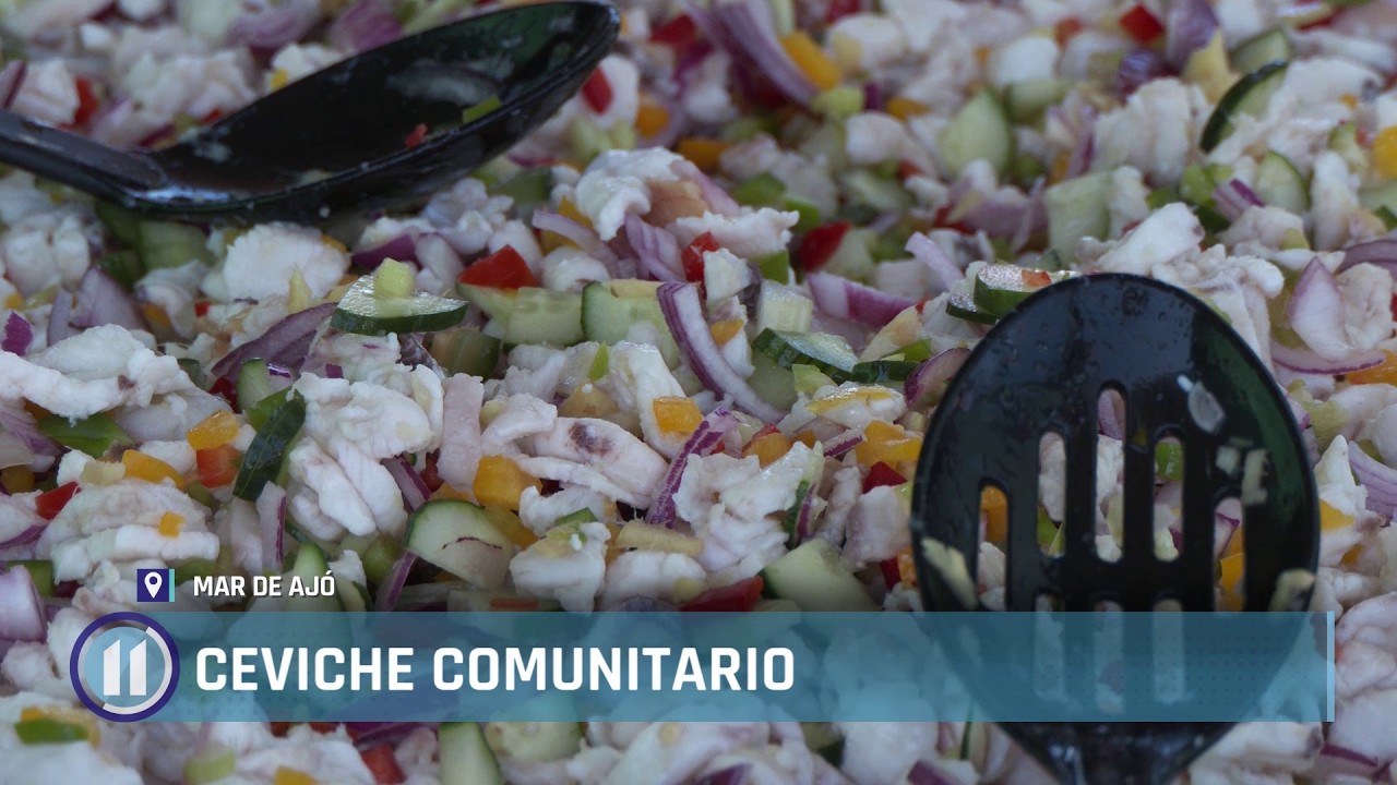 Ceviche comunitario en Mar de Ajó 🐟🍋