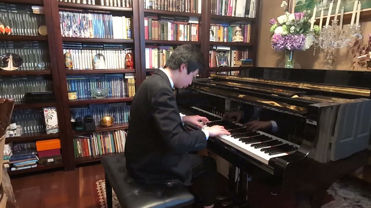 Mozart’s Piano Sonata in A minor, K. 310, 1st movement, performed by Ethan Xia