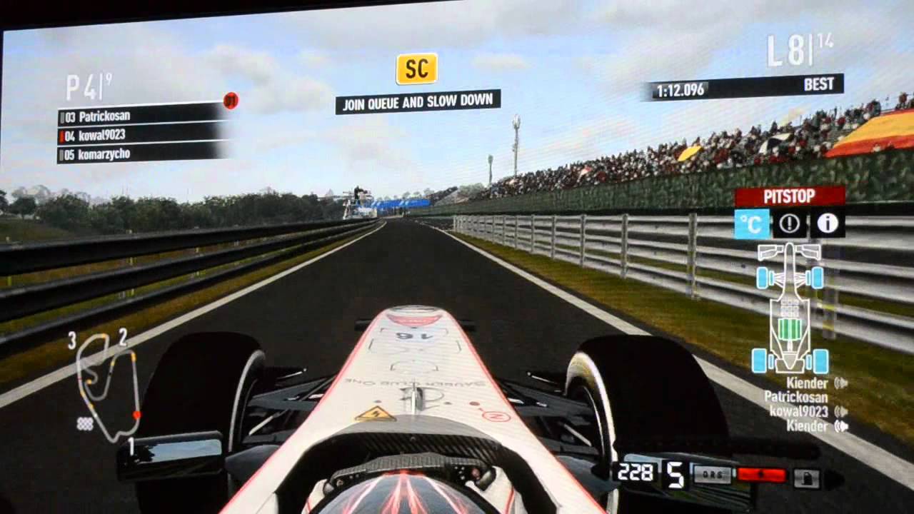 F1 2011 Mala liga test Brazil SC deployed