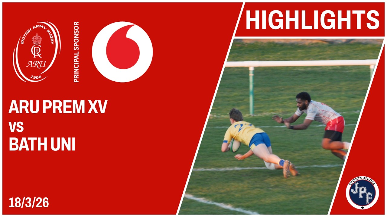 ARU Prem XV vs Bath Uni HIGHLIGHTS 18-3-26