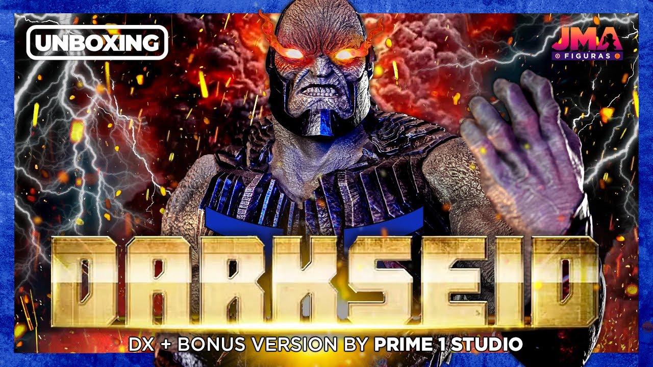 🔥DARKSEID: Justice League. DX Bonus 1.3 Scale by @Prime1Studio | UNBOXING | Resin Statue | Resina
