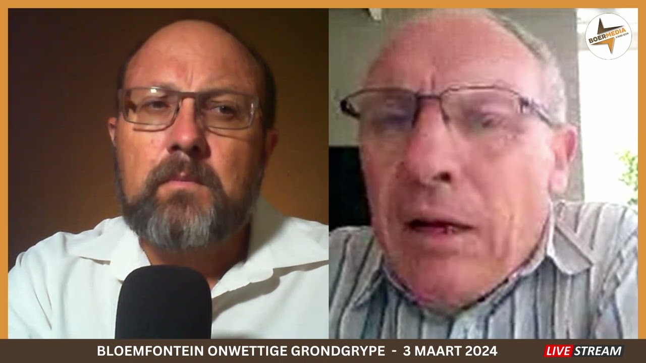 Verslag vanaf Bloemfontein oor grondgrype ~ Herman Lombaard van NCA