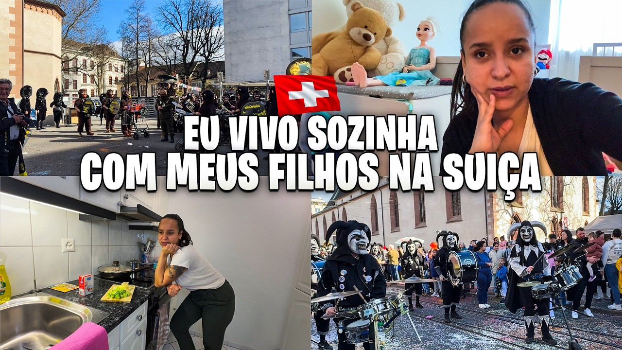 Carnaval na Suíça com crianças: É muito diferente do Brasil! 🎭❄️
