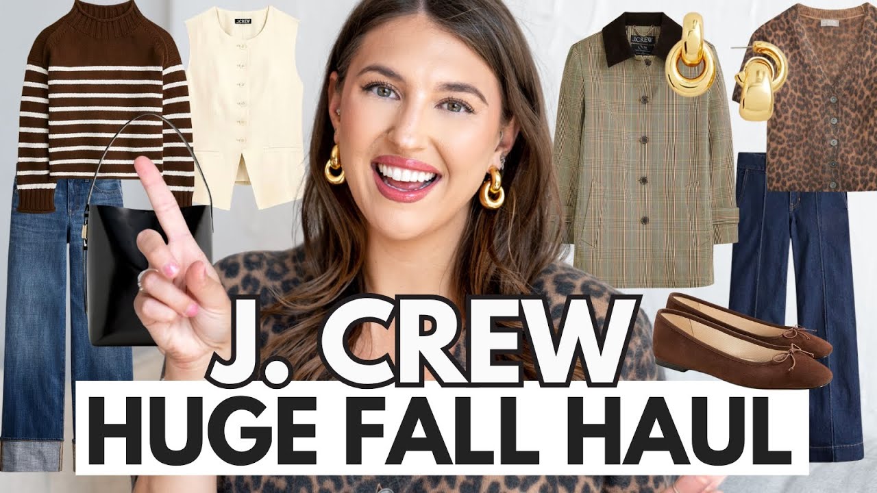 *NEW* J.Crew Fall Fashion Try On Haul ⭐️  Elevated  Staples for the Season!
