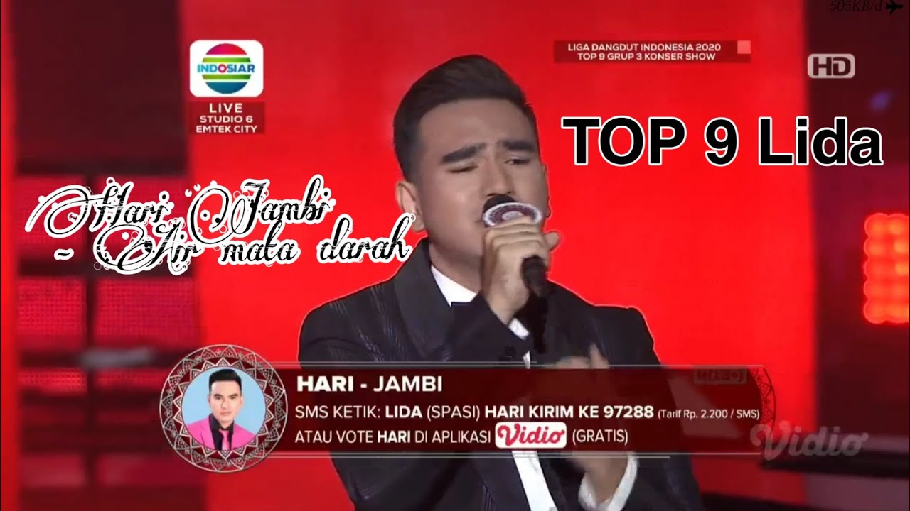HARI JAMBI - AIR MATA DARAH | LIDA TOP 9 GROUP 3