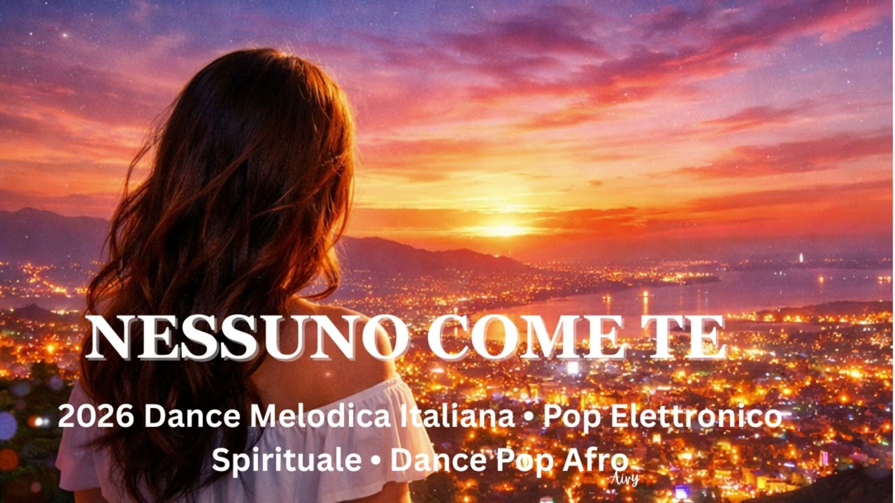 NESSUNO COME TE | Dance Melodica Italiana • Pop Elettronico Spirituale • Dance Pop Afro